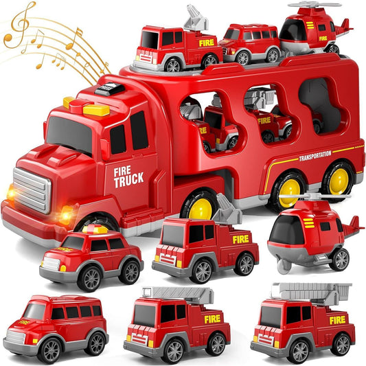 5-in-1, 7-in-1, fire rescue vehicle, ladder