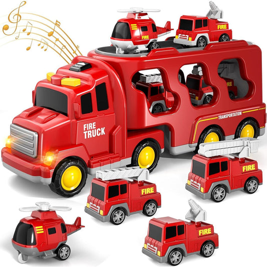 5-in-1, 7-in-1, fire rescue vehicle, ladder