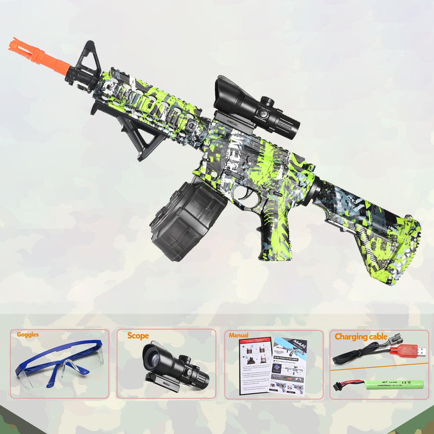 summertime Gift Electric Toys,Multiple Colors To Choose From Linkage Effect For Outdoor Activities