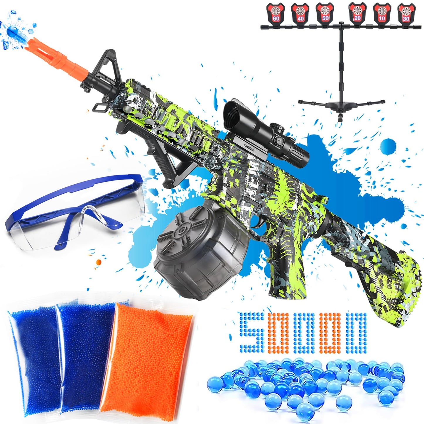 summertime Gift Electric Toys,Multiple Colors To Choose From Linkage Effect For Outdoor Activities